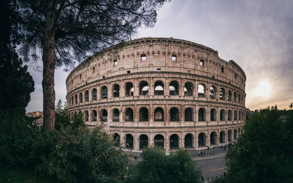 The Colosseum in Rome