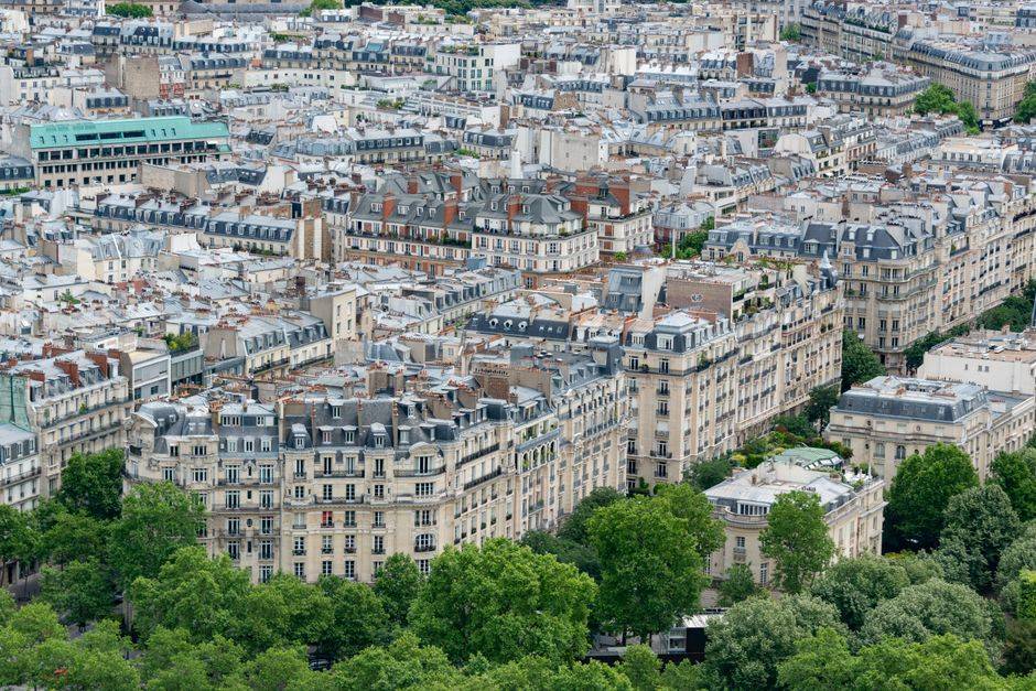 Paris rooftops