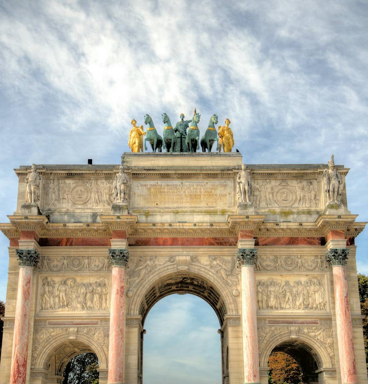 The Arc de Triomphe du Carrousel