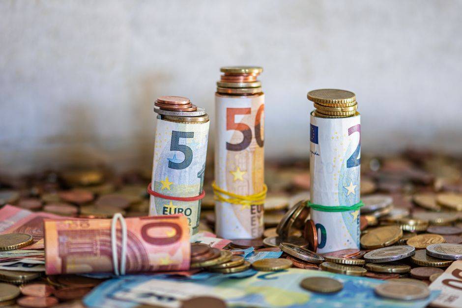 Euro notes and coins