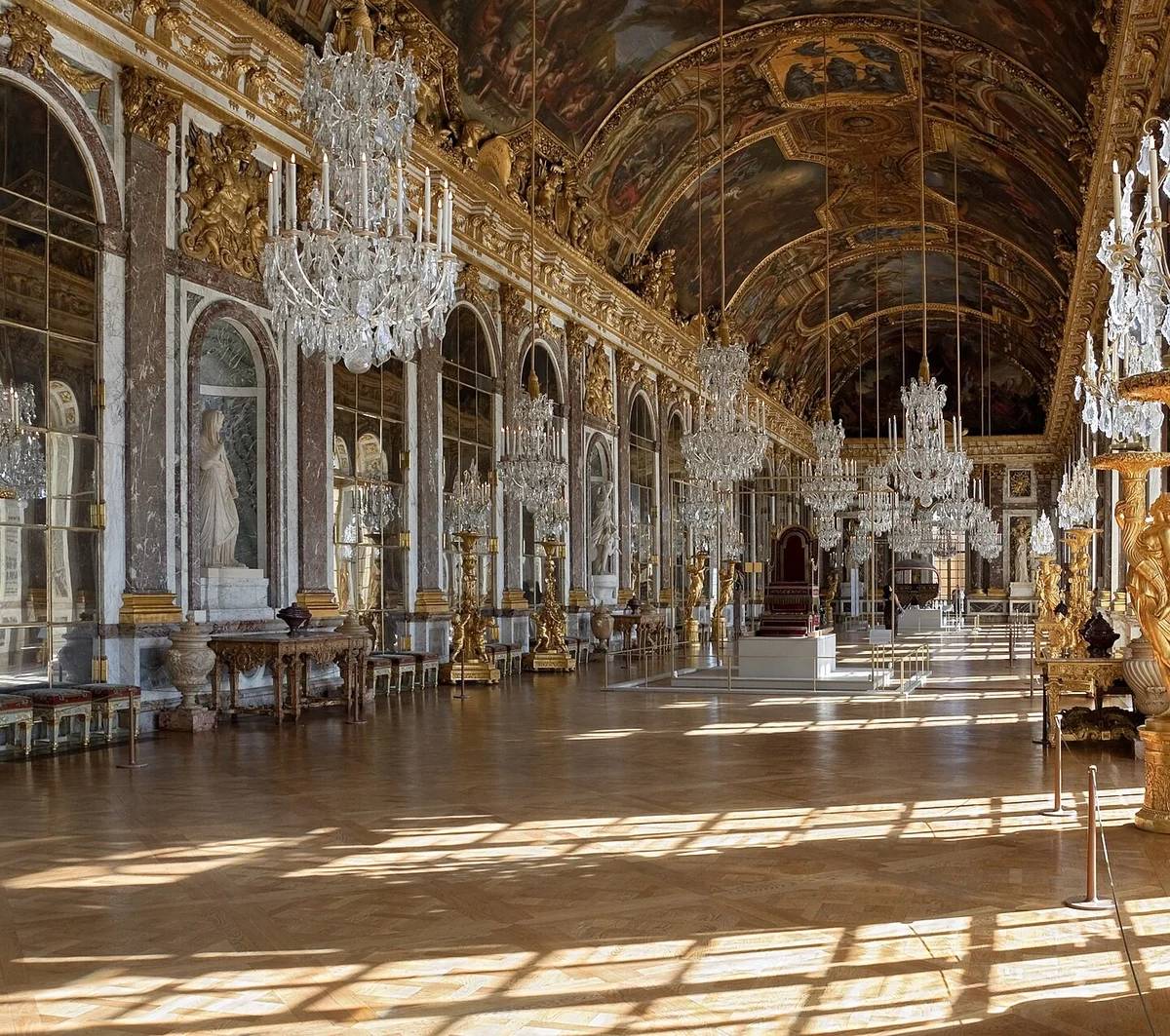 The Hall of Mirrors at Versailles