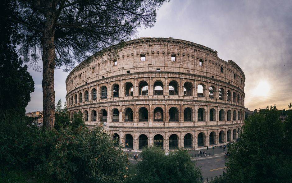 The Colosseum in Rome